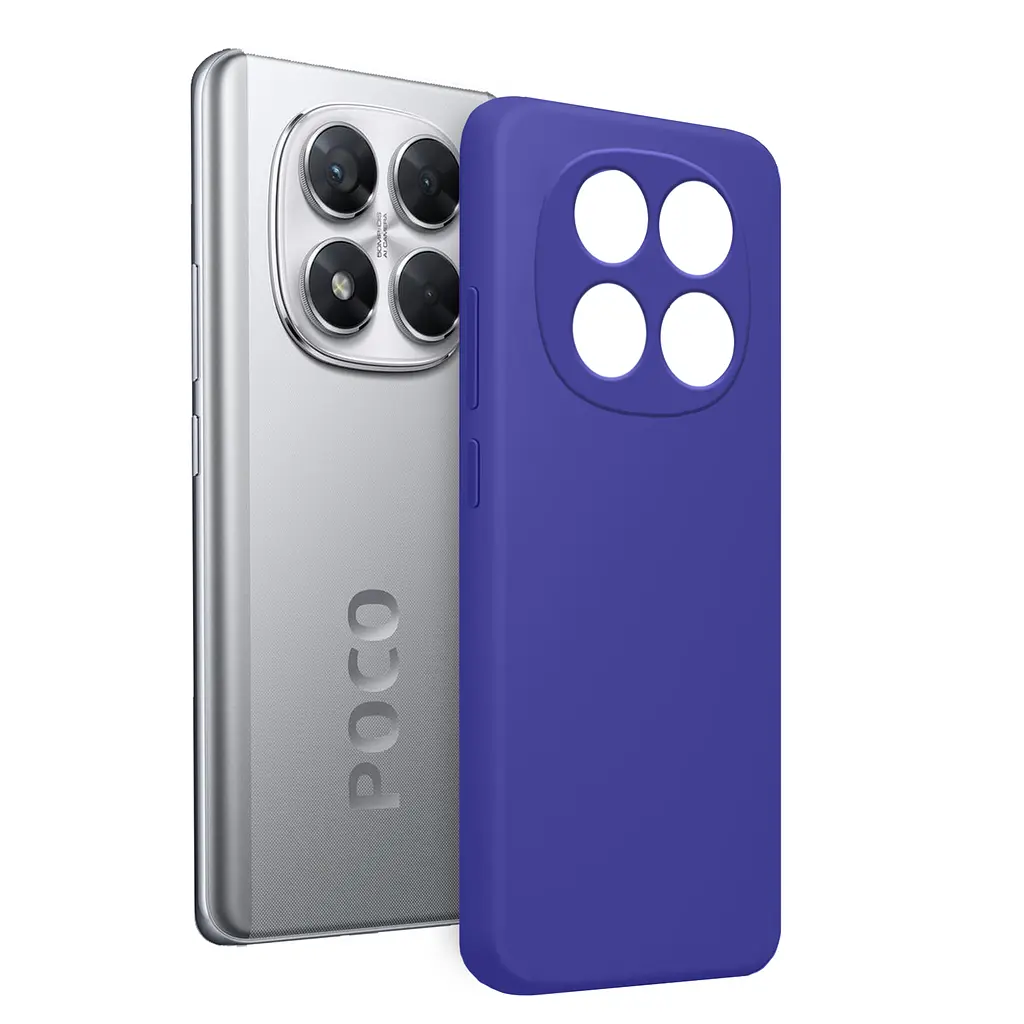 Чохол MAKE Xiaomi Redmi Note 14 Pro 5G/Poco X7 Silicone Lavender Purple - фото 4