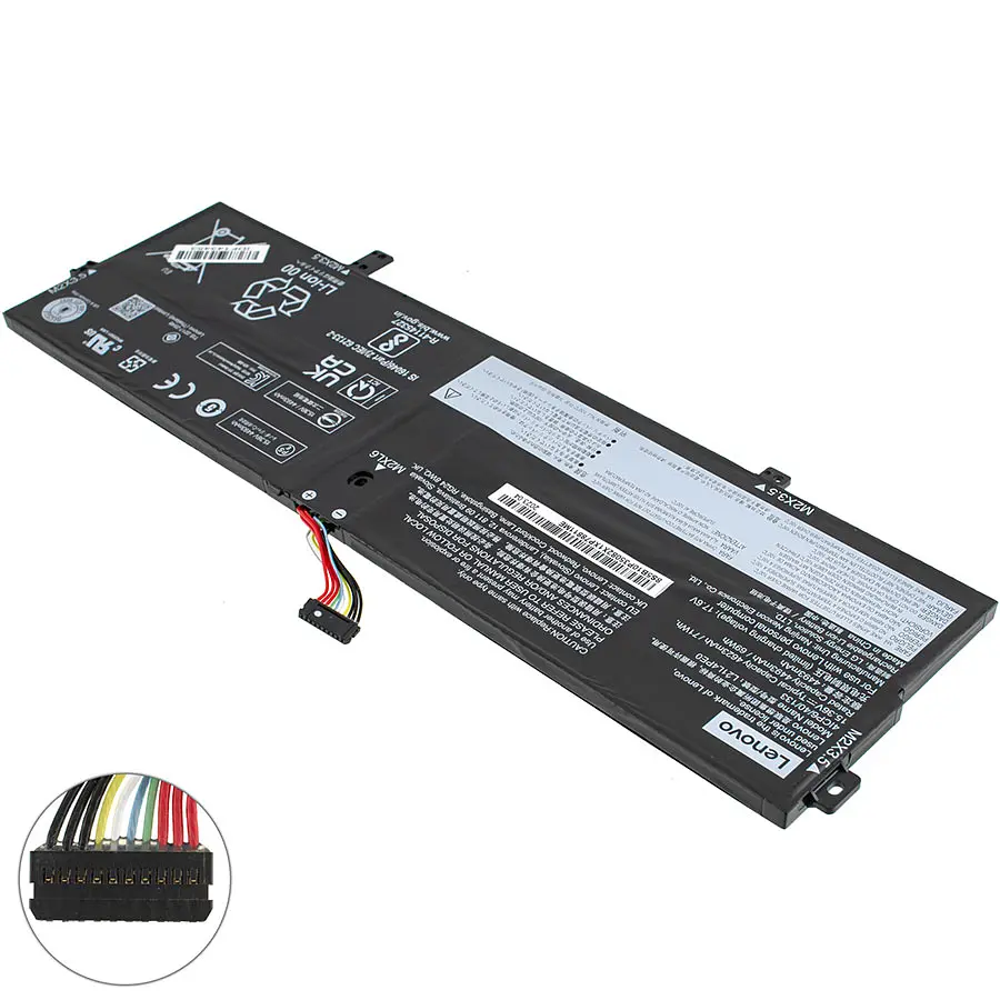 Акумулятор для ноутбука Lenovo L21B4PE2 (Yoga 7 14ARB7, 7 16IAH7, 7 16IAP7) 15.36V 4623 mAh 71Wh Black (5B11F48155) - фото 2