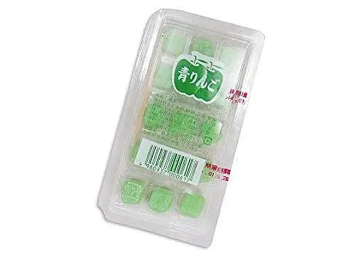 Японські жувальні цукерки Kyoushin Green Apple Mochi Candy 15г - фото 4