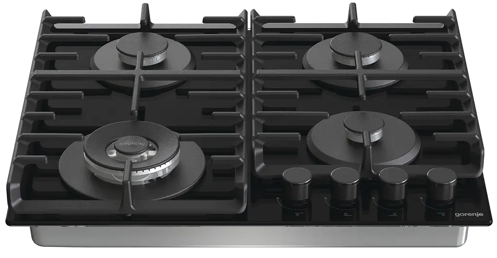 Газова варильна поверхня Gorenje GTW642SYB BG6BB-G0B Чорний (6622832) - фото 7