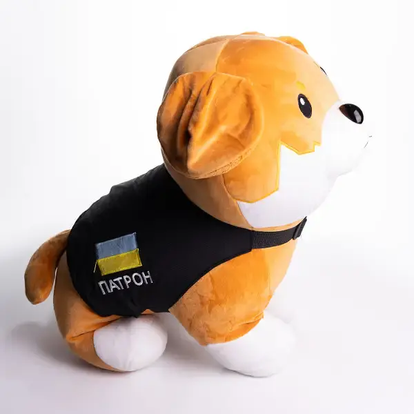 Игрушка-подушка Пес Патрон с пледом 110x140 см детский коричневый плюшевый плед игрушка подушка детская ТМ COLORFUL HOME 509-6BR - фото 2