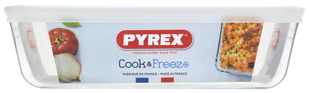 Форма з кришкою Pyrex Cook&Freez, 22х17х6 см (7092352) - фото 3