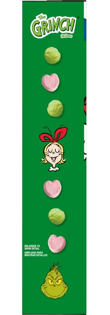 Сухий сніданок The Grinch Cereal Sweetened Vanilla Corn Puffs з маршмеллоу 447г - фото 7