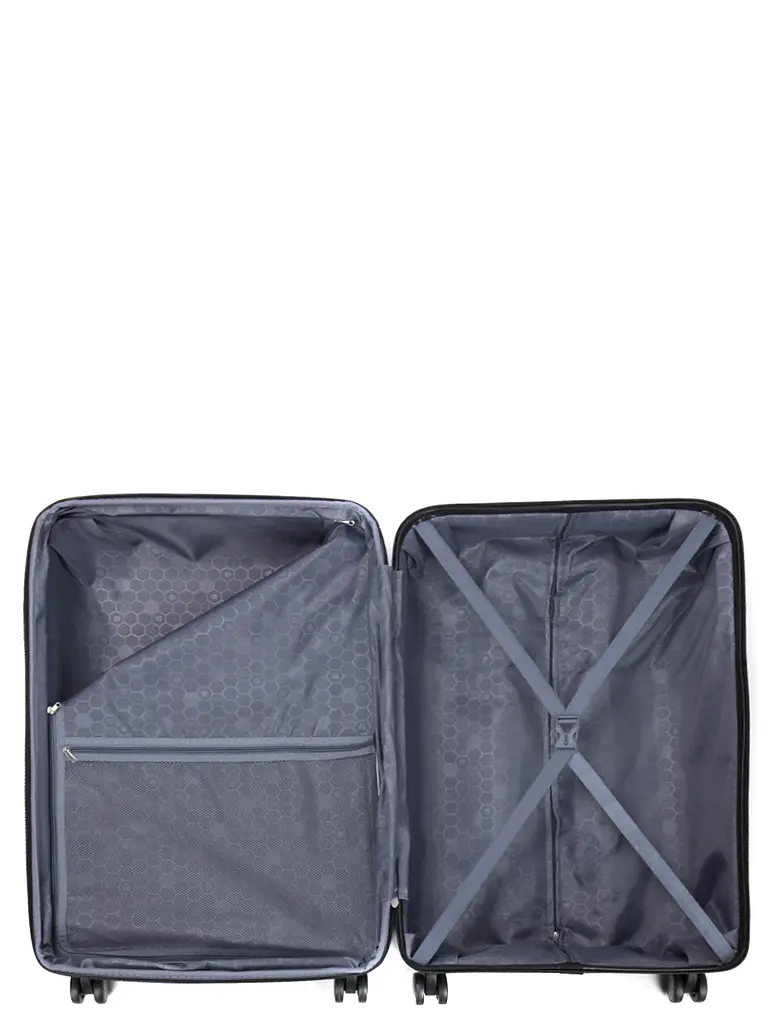Валіза велика L Worldline Airtex 282 109л 74×47×30см Чорний - фото 11