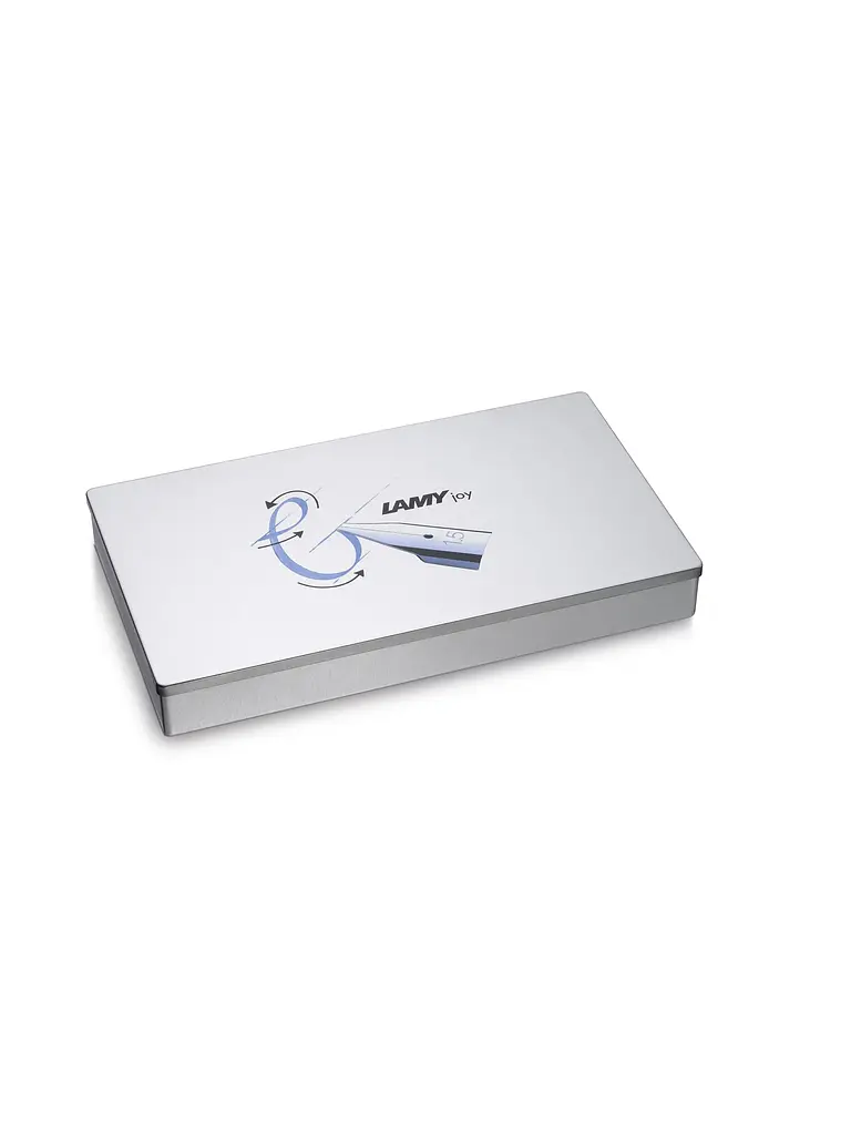 Набір для каліграфії Lamy Joy (Чорнильна Ручка Матова Чорна з хромованим ковпачком, Перо 1,1 мм, 1,5 мм, 1,9 мм, Чорнила T10 Сині) (1617714) - фото 2