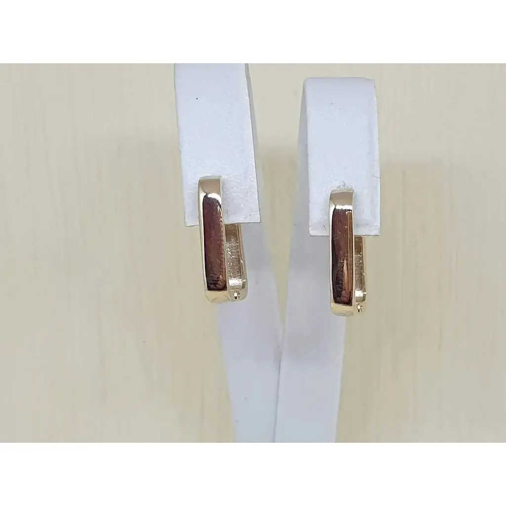 Золоті сережки Платон. 2С246/00Б - фото 3