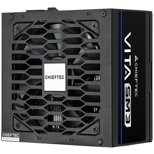 Блок живлення 650W Chieftec VITA SM3 BPX-650-C ATX 3.1 120mm, 80+ Bronze, Semi modular, Retail - фото 3