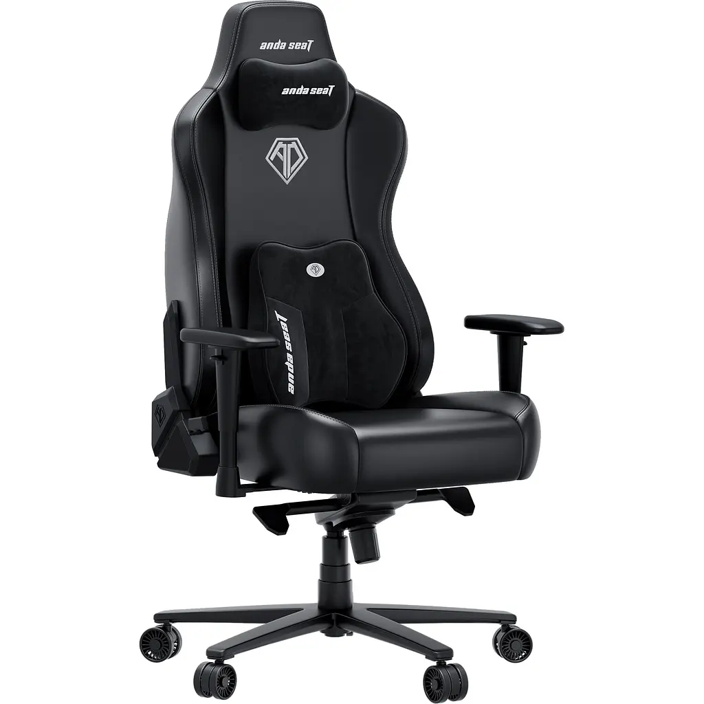Крісло ігрове Anda Seat Novis Plus XL Black Fabric (AD23YC-XL-01-B-F-B04) - фото 5