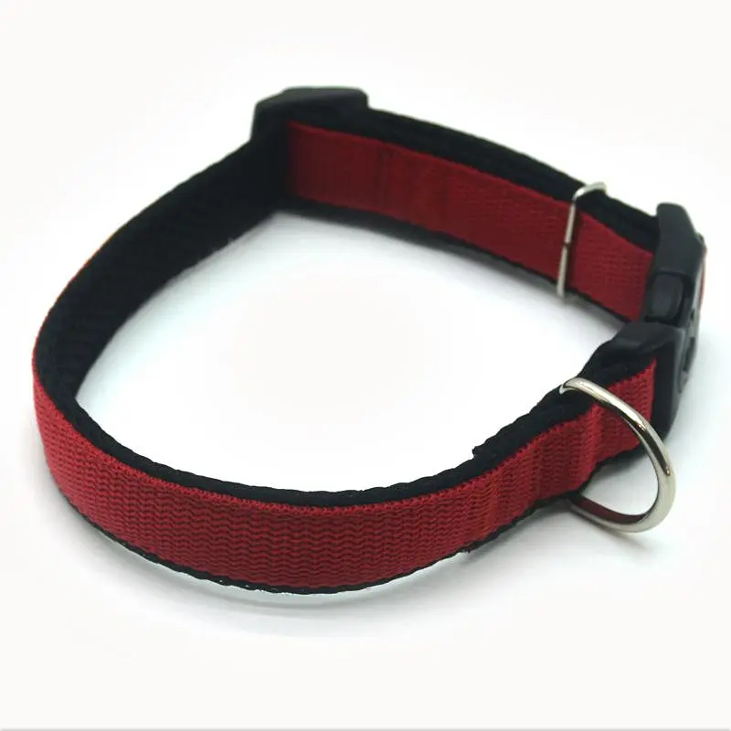 Ошейник для собак Zoo-hunt Стиль 2,0 см 25-38 см капроновый красно-черный - фото 3