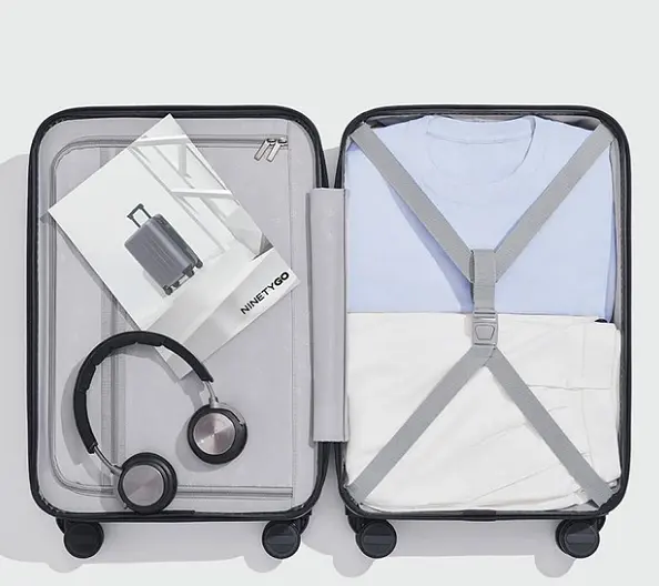 Чемодан XiaomiNinetygo PC Luggage 20 Blue - фото 4