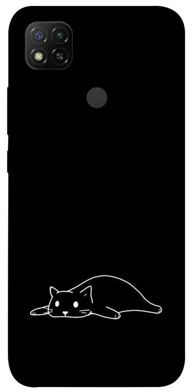 TPU чохол Demsky Lazy cat для Xiaomi Redmi 9C