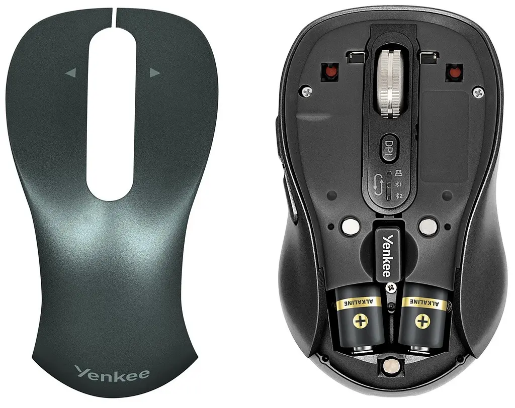 Миша комп'ютерна Yenkee YMS 2010BK Dual mode WL mouse GYRO (7090575) - фото 6