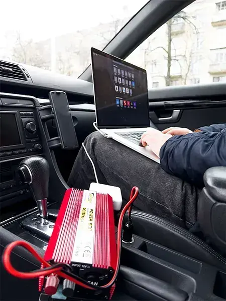 Інвертор Bottari Power-600 12В 220В 600W автомобільний - фото 7