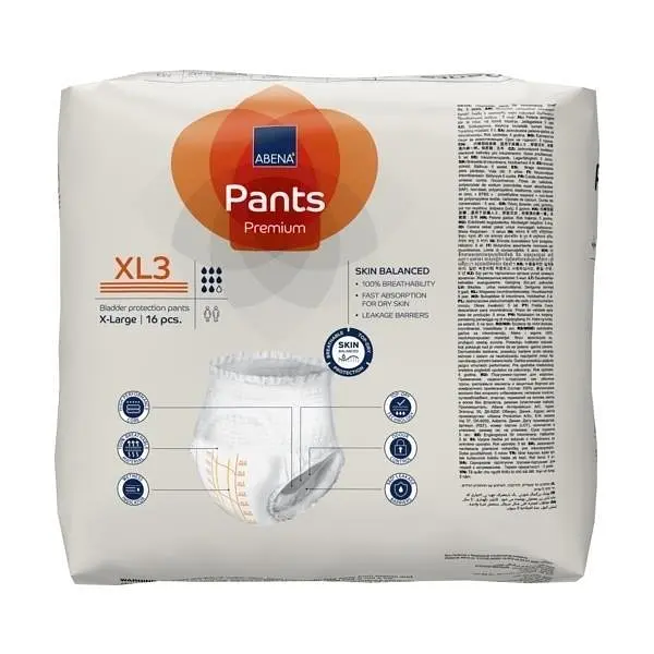 Підгузки-трусики для дорослих ABENA Pants Premium XL3 (2600 мл.) - фото 5