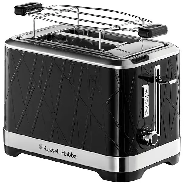 Тостер Russell Hobbs Structure 1050 Вт чорний (28091-56) - фото 2