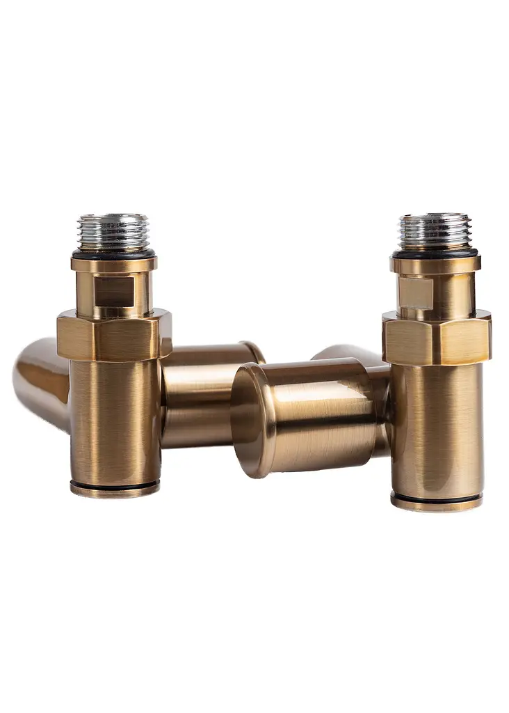 Кран кутовий під ТЕН Navin 1/2"х1/2", бронза, 2 шт. 21-532430-7777