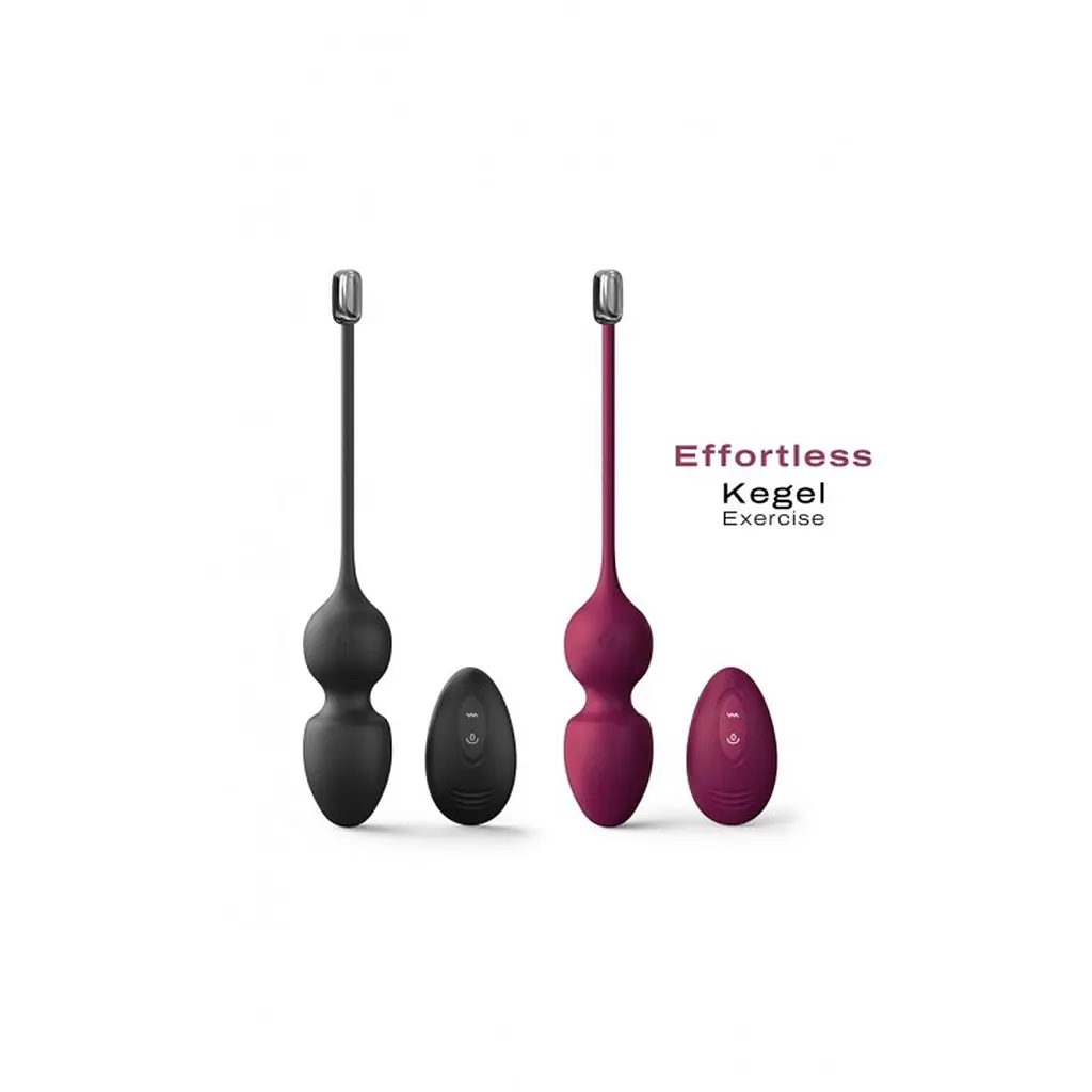 Вагинальные шарики Dorcel Love Balls, 22 см, сливовый - фото 6