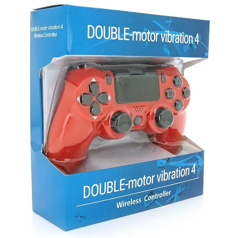 Геймпад джойстик DoubleShock Wireless PS4 Double Motor Vibration DUALSHOCK 4 Red - фото 5