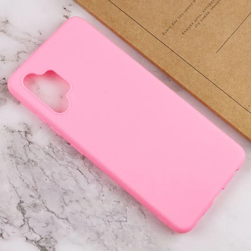 Силиконовый чехол Candy для Samsung Galaxy A14 5G Рожевий - фото 4
