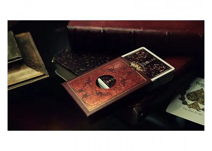 Карты игральные Expert Playing Card Company Blue Crown Victorian Room (ВР_КИTBCVR) - фото 5