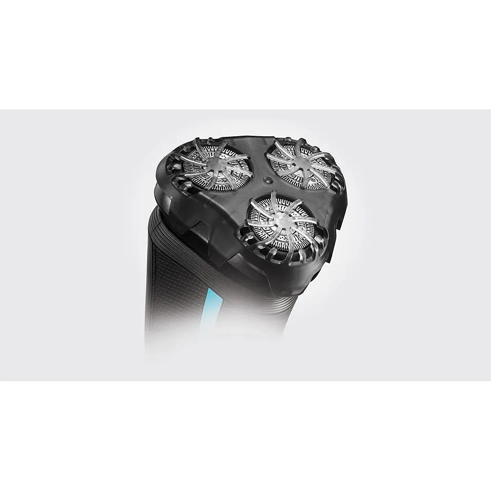 Бритва електрична Remington роторна Style Aqua чорно-синій (R6000) - фото 6