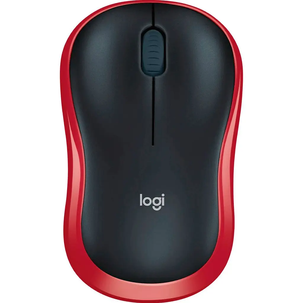 Компьютерная мышка Logitech M185 беспроводная Red (new) (910-002237) - фото 4