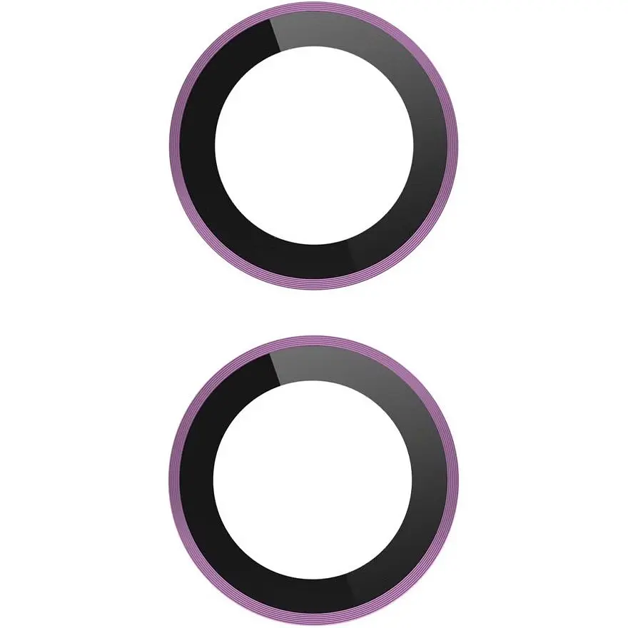 Защитное стекло на камеру iLera FocusPro Lens для Apple iPhone 16/16 Plus Pink (iLFPPn16) [124806] - фото 2