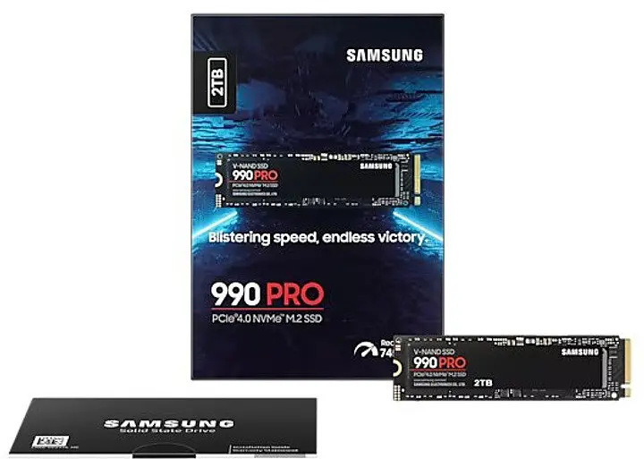 Накопичувач SSD NVME - Samsung 990 PRO 2 TB (MZ-V9P2T0BW) - фото 4
