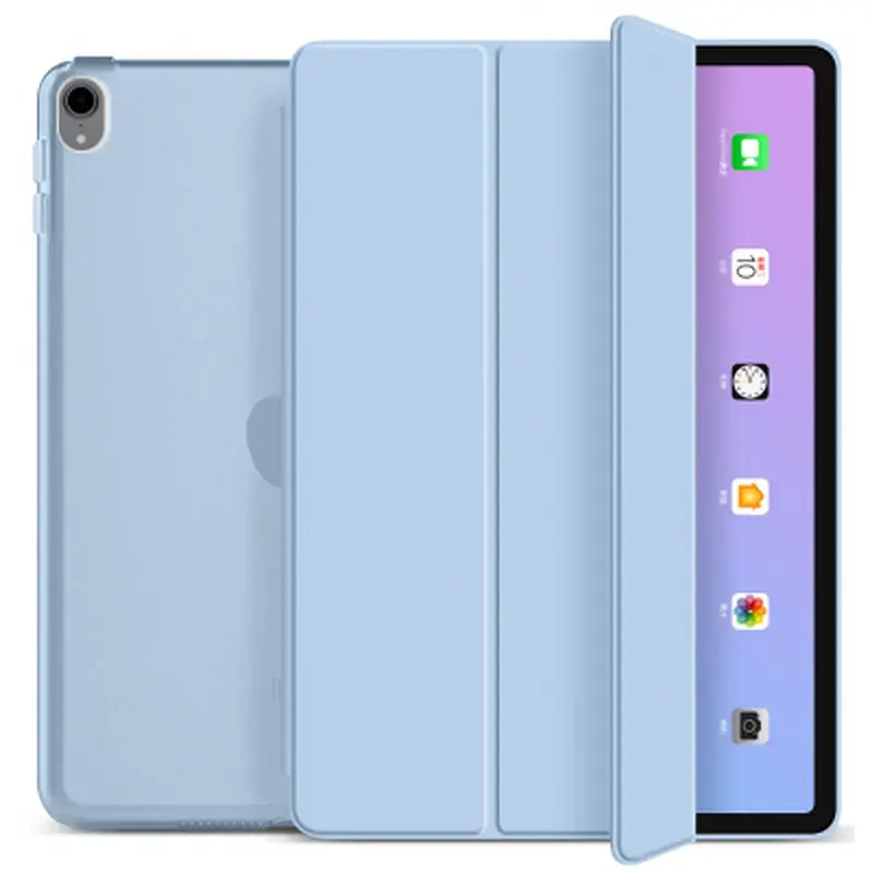 Чохол до планшета BeCover Tri Fold Hard Apple iPad mini 6 2021 Light Blue (706856) - фото 2