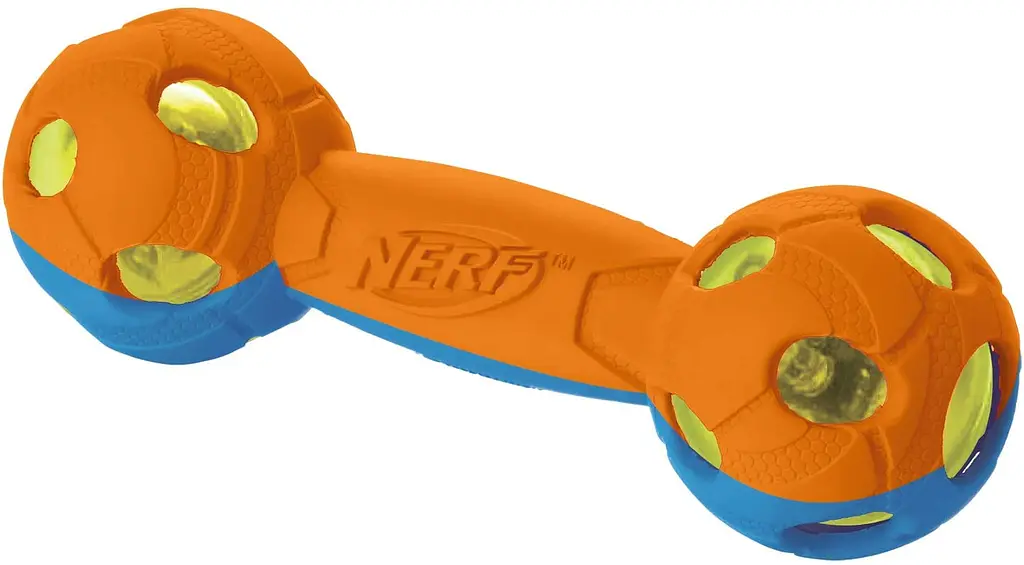 Світна гантеля для собак Nerf Dog 7in LED Bash Barbell - фото 4