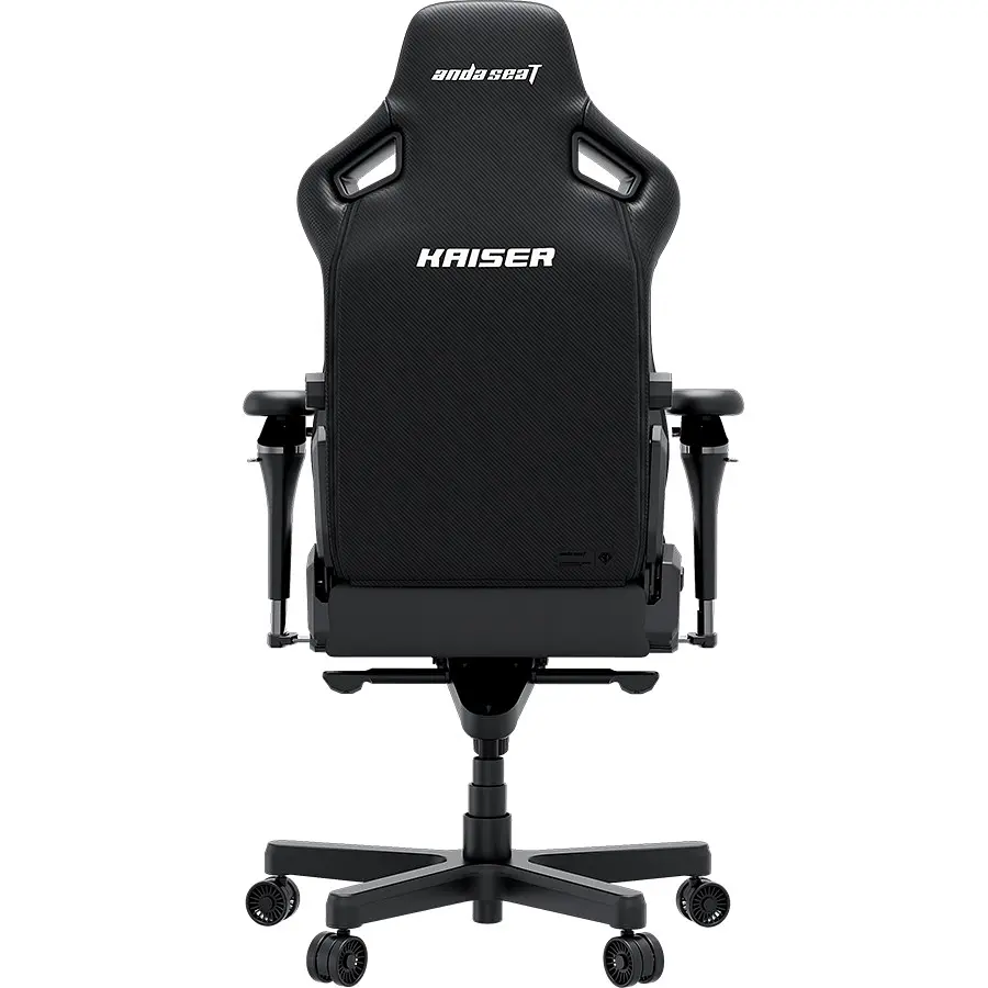 Крісло ігрове Anda Seat Kaiser 4 V2 Size XL Black Fabric (AD12YDDC-XLL-20-B-CF-03) - фото 2