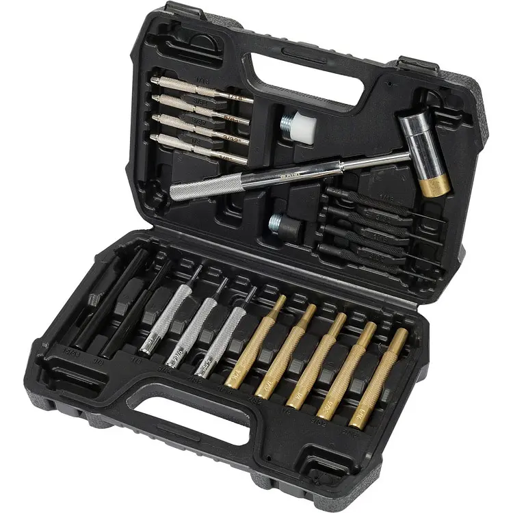 Набор выколоток прецизионных Yato с мини-молотком 21 шт. (YT-47122) - фото 2