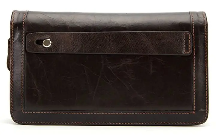 Чоловічий шкіряний клатч Vintage 21,5х12х4 см sum0012838 - фото 2