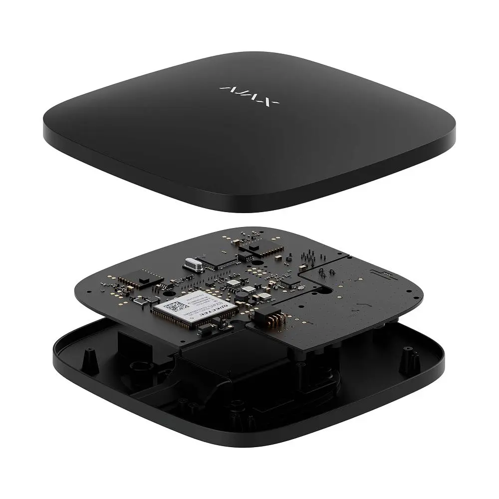 Інтелектуальна централь Ajax Hub 2 (2G) чорна з 2G, Ethernet, підтримкою датчиків з фотоверифікацією (26-00158) - фото 7