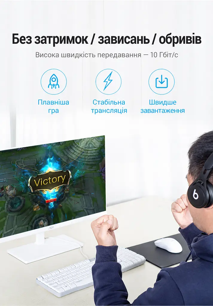 Модульний штекер для обтискання мережевого кабелю Vention 100 конекторів RJ45 Cat.6A FTP для мереж 10 Гбіт/с Для однодротяних і багатодротяних жил 23–26 AWG з діаметром ізольованої жили до 1,1 мм У комплекті 100 пластикових вставок-напрямних для жил Прозорий корпус із золотистими контактами (IDLR0-100) - фото 11