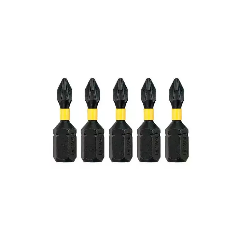 Набір біт DeWALT IMPACT TORSION, ударні, Philips, Ph2, L=25 мм, 5 шт (DT7994T) - фото 3