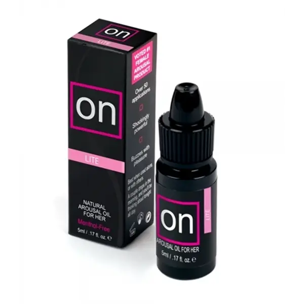 Вібруюче масло для жінок ON Natural Arousal Oil Lite, 5 мл