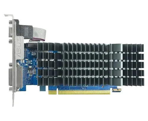 Відеокарта GeForce GT710 Asus 2Gb GDDR5 64-bit VGA/DVI-D/HDMI 954/5012 MHz Silent Low Profile (GT710-SL-2GD5-BRK-EVO) - фото 2
