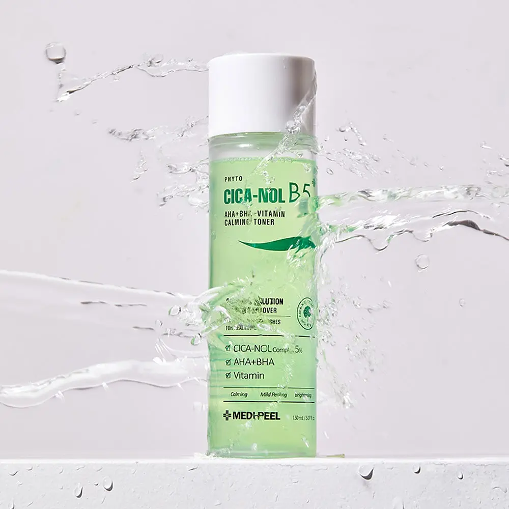 Успокаивающий тонер для лица Phyto Cica-Nol B5 AHA BHA Vitamin Calming Toner Medi-Peel 150 мл - фото 3
