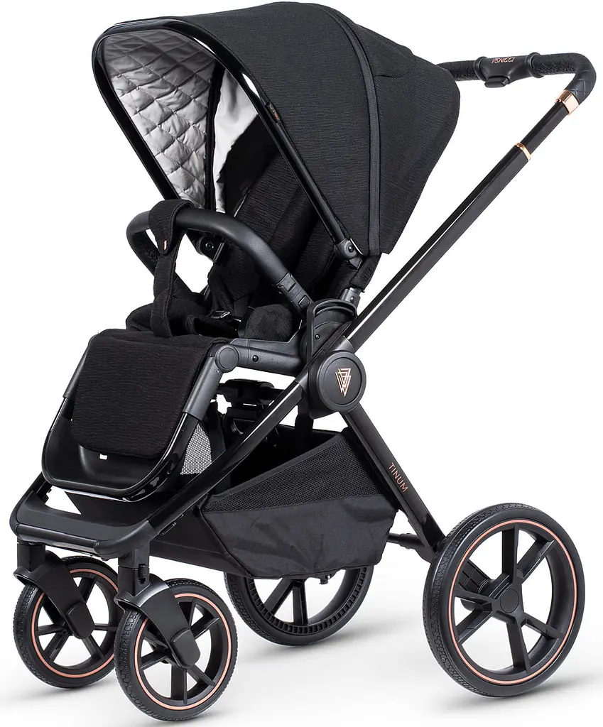 Универсальная коляска 2 в 1 Venicci Tinum SE, Stylish Black (5060429419635) - фото 6