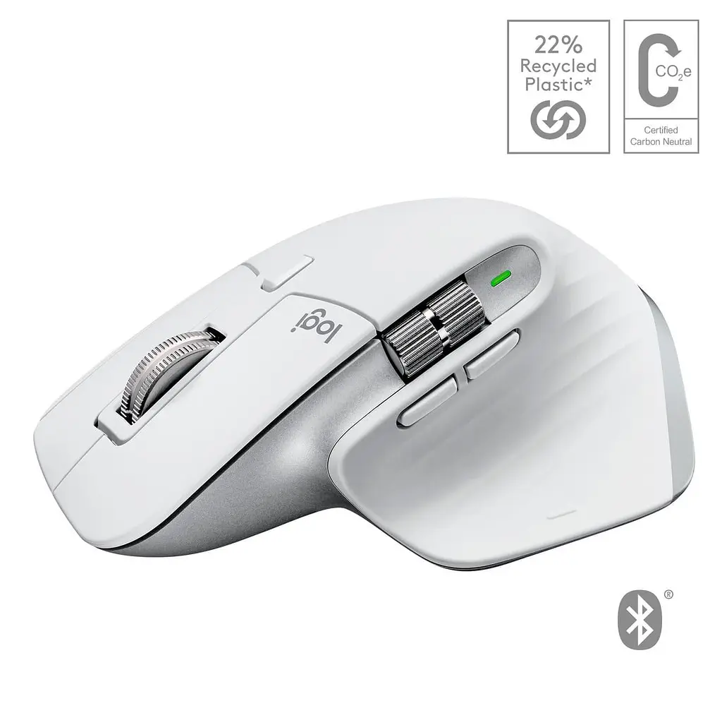 Бездротова миша Logitech MX Master 3S for Mac Performance Wireless Pale Grey (910-006572)