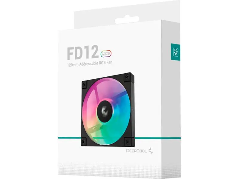 Вентилятор Deepcool FD12 ARGB Black (R-FD12-BKAPN1-G) - фото 9
