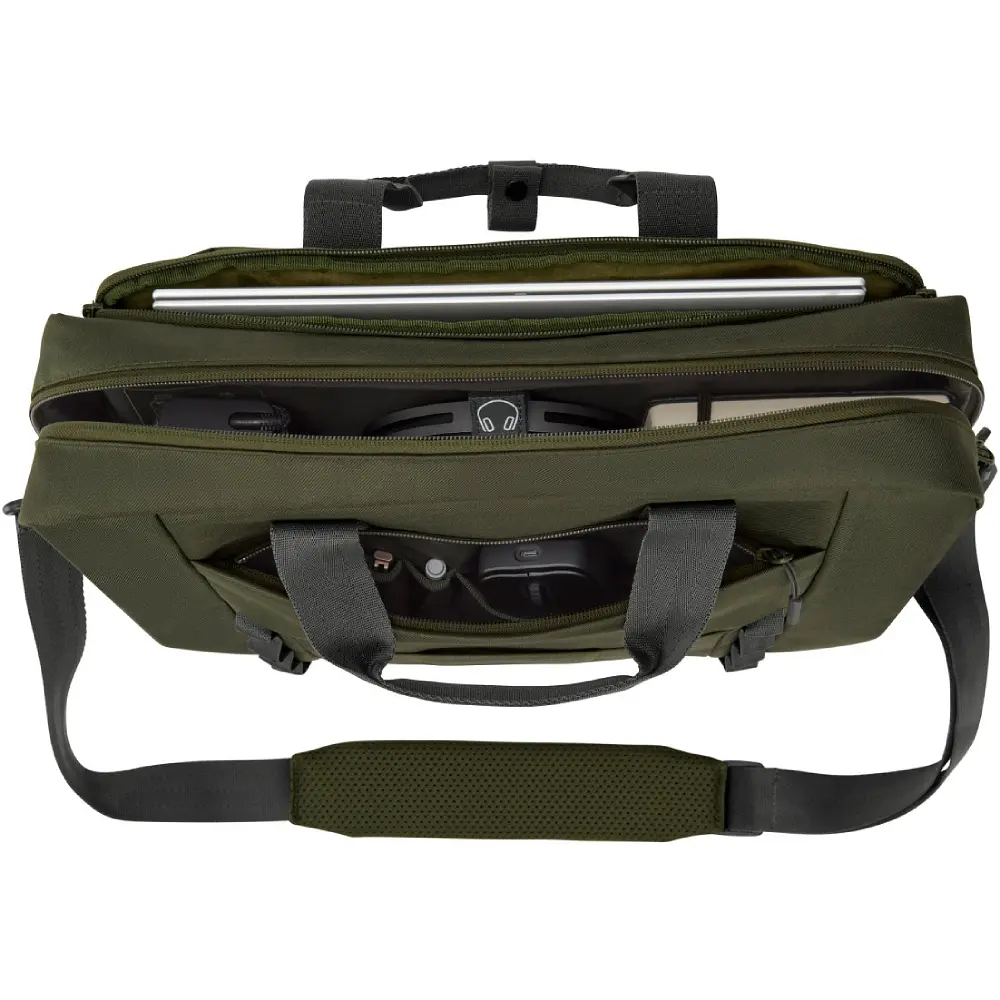 Сумка для ноутбука HP 15.6" Modular 22 Liter зелена - фото 5