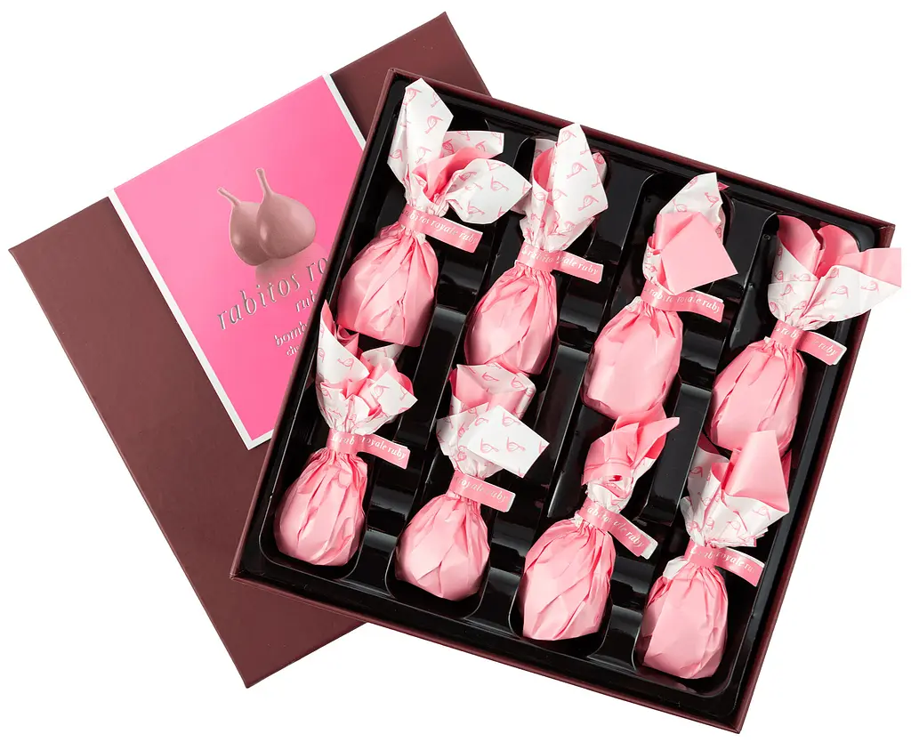 Конфеты Rabitos Royale Ruby инжир в розовом шоколаде 142 г - фото 3