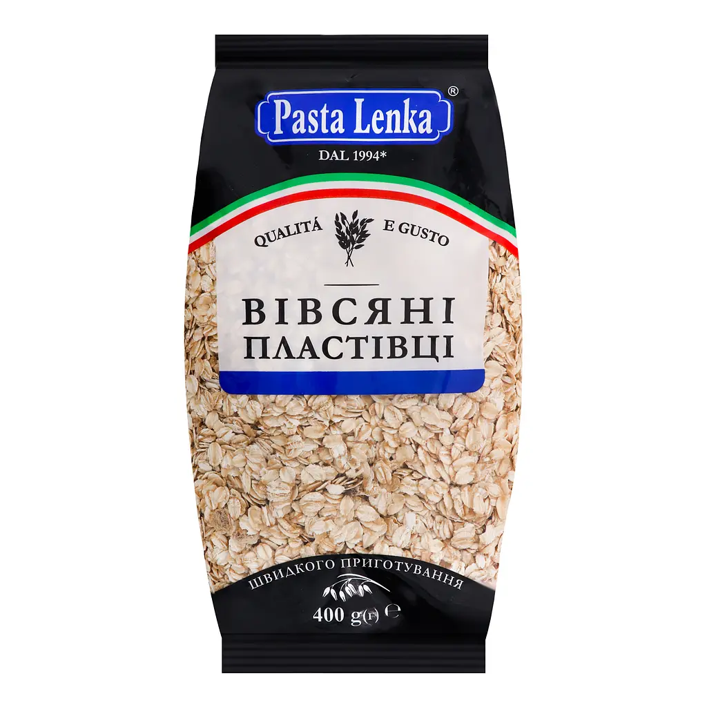 Хлопья овсяные Pasta Lenka 400 г - фото 2