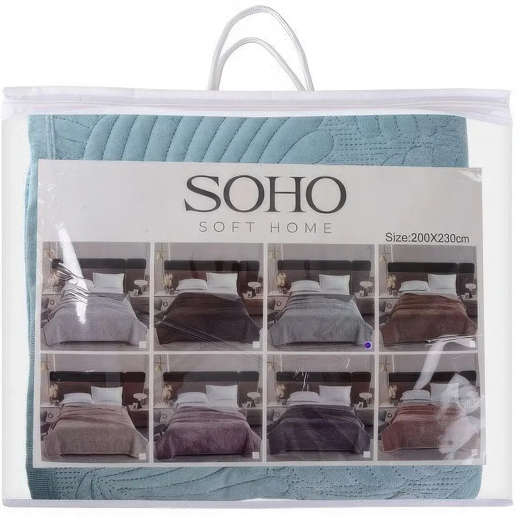 Покривало Soho Velvet 200х220 см Turquoise (A120079) - фото 3