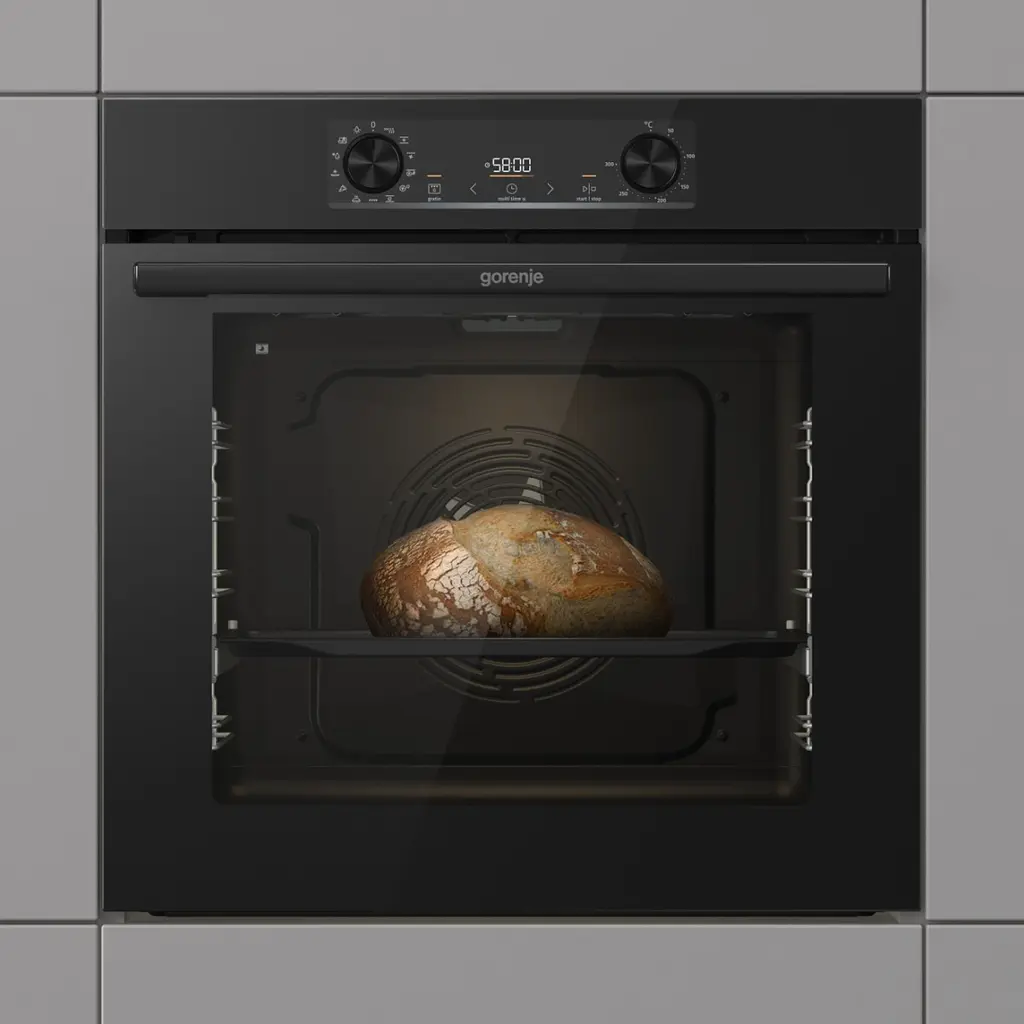 Духовой шкаф Gorenje электрический 77 л, A+, дисплей, IconLed, пиролиз, черный - фото 9