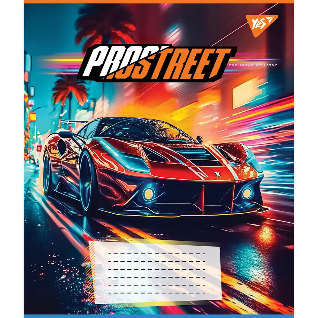 Зошит Yes Prostreet А5 60 аркушів клітинка (767146), в асортименті - фото 3