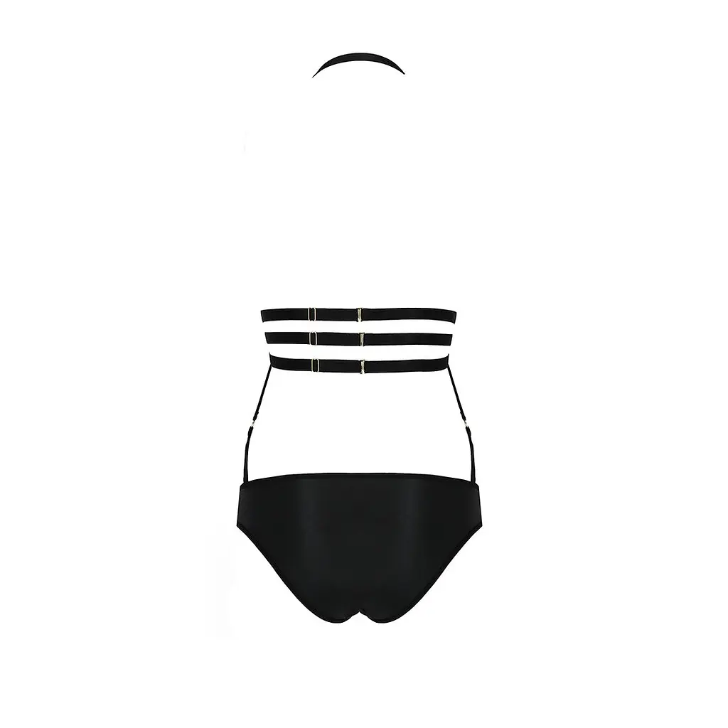 Боді монокіні під латекс Passion Exclusive LAMIS BODY L/XL, black - фото 6