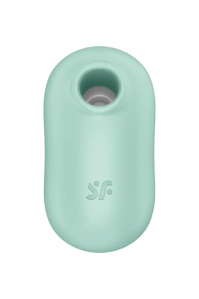 Вакуумный стимулятор клитора с вибрацией Satisfyer Pro To Go 2 мятный - фото 3